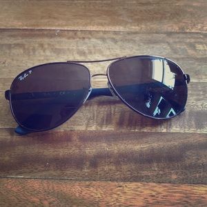 RayBan carbon Fiber aviators.